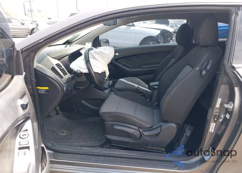 2014 Kia Forte Koup Ex из США, поврежденный, VIN KNAFX6A83E5215649